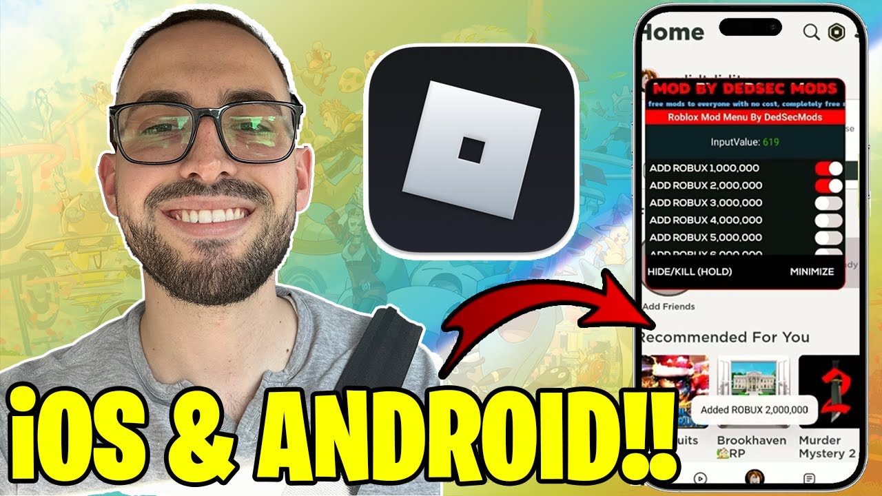 Roblox Mobile Hack/Mod Menu iOS & Android - Robux, God Mode, Fly Jump 2026