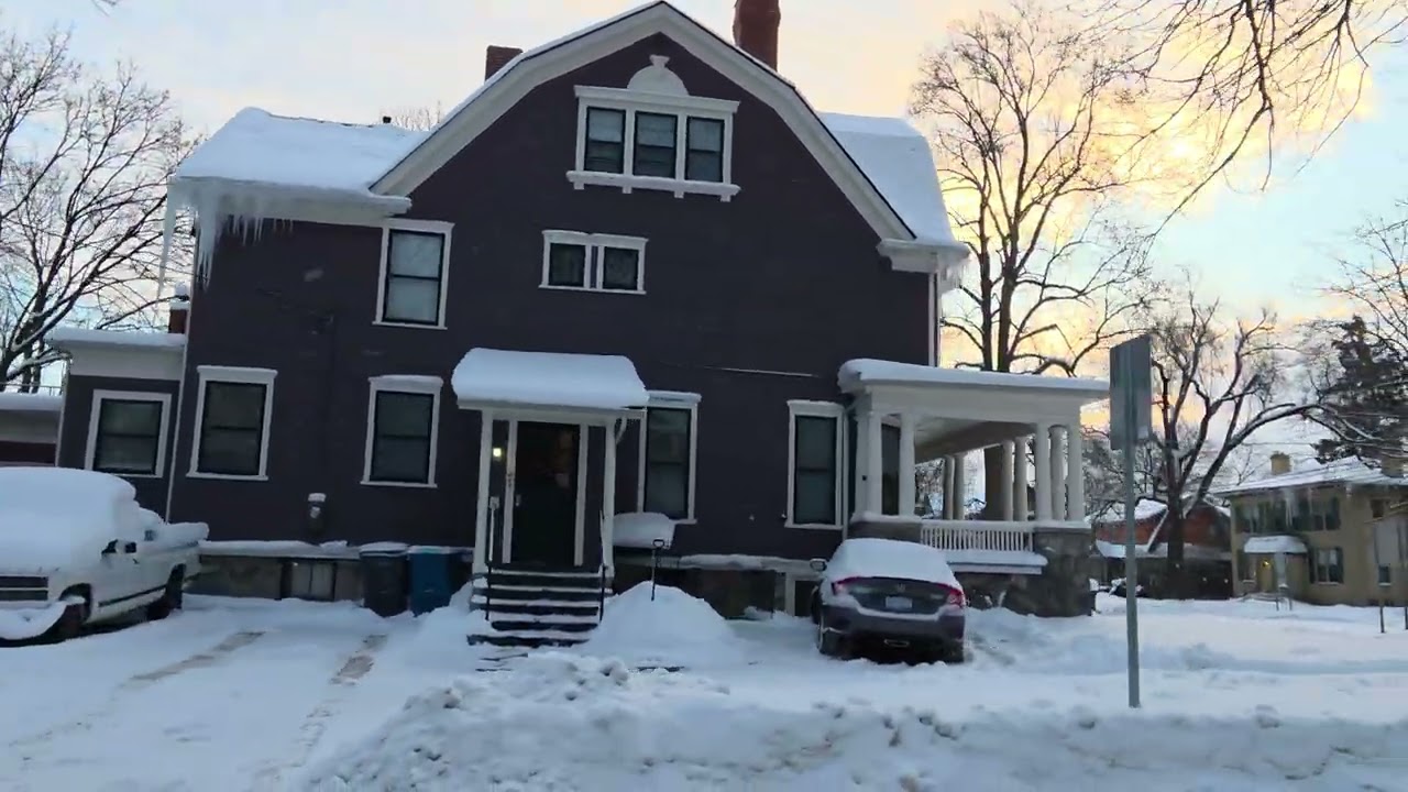 Beutiful Stuart Neighborhood In Kalamazoo Michigan 1-30-2026 
