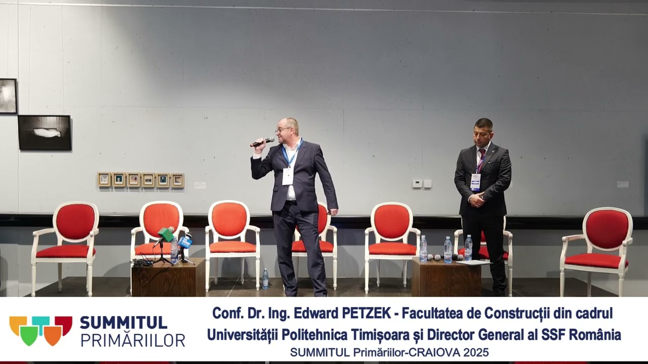 Conf. Dr. Ing. Edward Petzek: Importanța podurilor în infrastructură | Summitul Primăriilor 2025