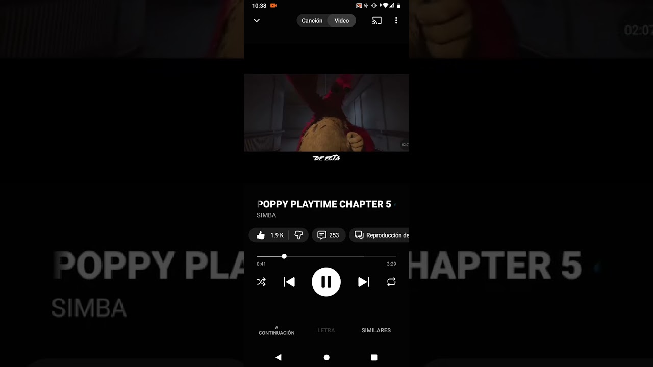 Las canciones de poppy playtime capítulo 5 🎵🎶🎵🎶😱😱😱😱