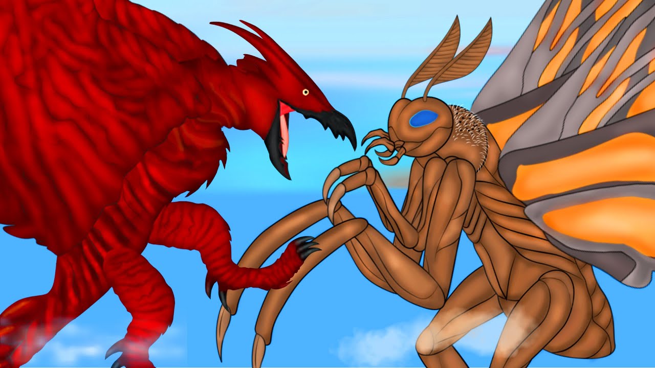 Mortha Vs Rodan - MonsterVerse Cartoon 13