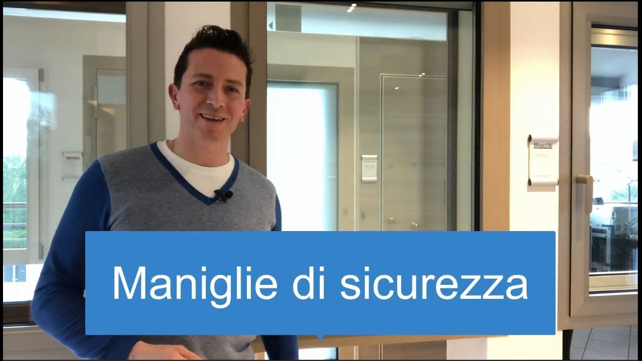 Maniglie di sicurezza per  infissi