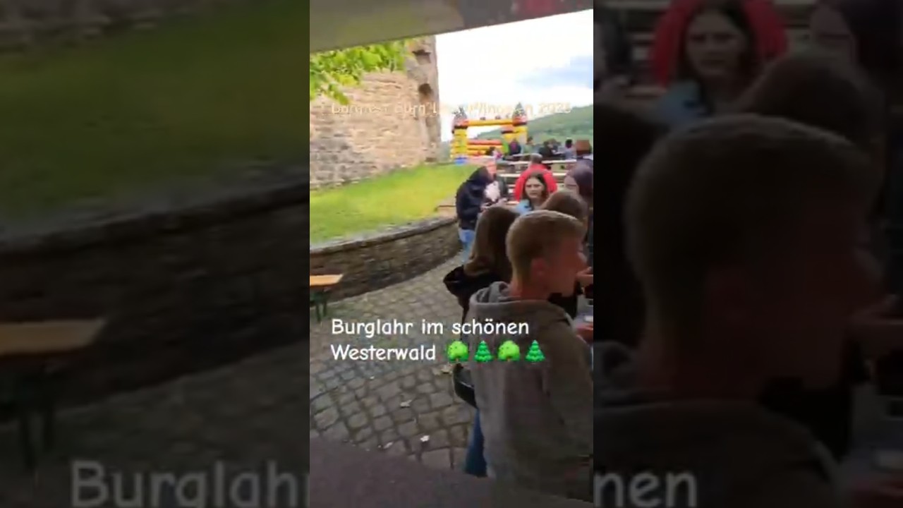 #Burgfest #Burg Lahr Pfingsten 2025 Cocktailbar Kinderunterhaltug Besichtigung Kaffee Kuchen #shorts