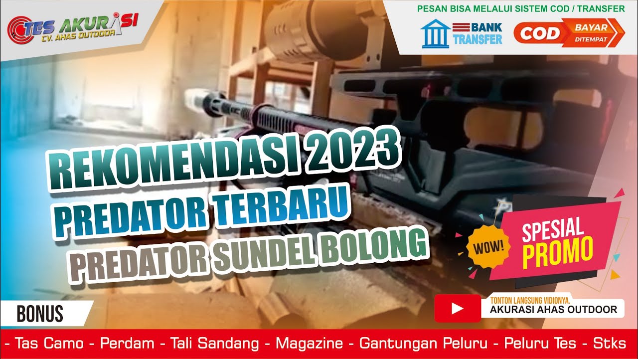 SENAPAN PCP PREDATOR SUNDEL BOLONG REKOMENDASI 2023 MILIK SUPRIADI - SANGGAU