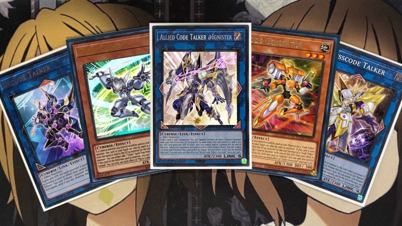 Мой профиль колоды Code Talker Yugioh на декабрь 2025 г.