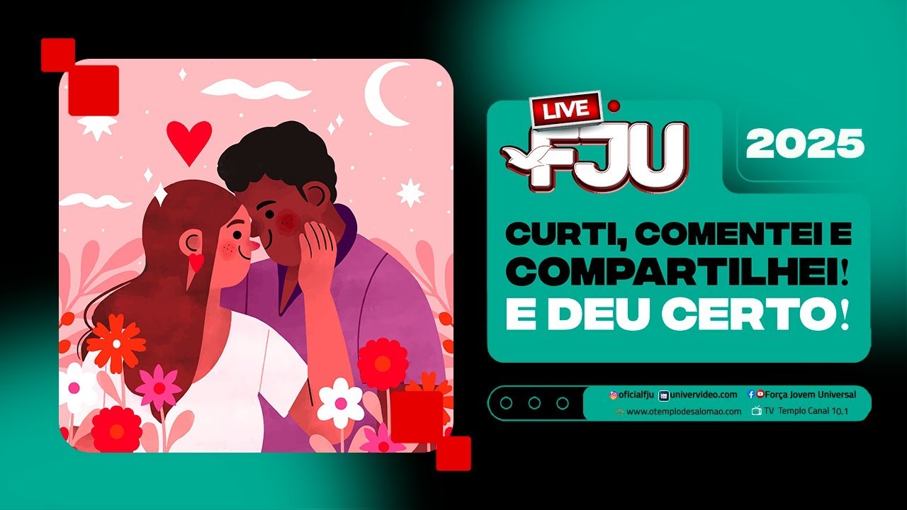 CURTI, COMENTEI, E COMPARTILHEI! E DEU CERTO! #LIVEFU # FJU