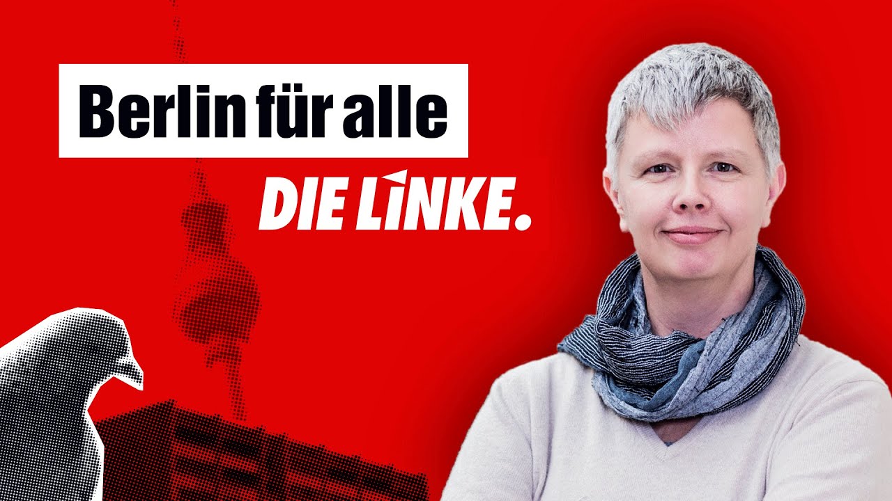 Katina Schubert auf dem Digitalen Landesparteitag DIE LINKE. Berlin