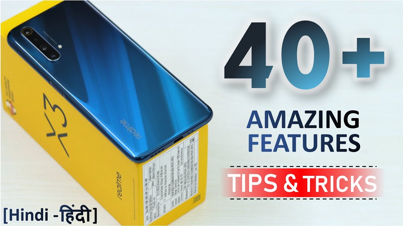 RealMe X3 Tips & Tricks | 40+ Special Features - TechRJ