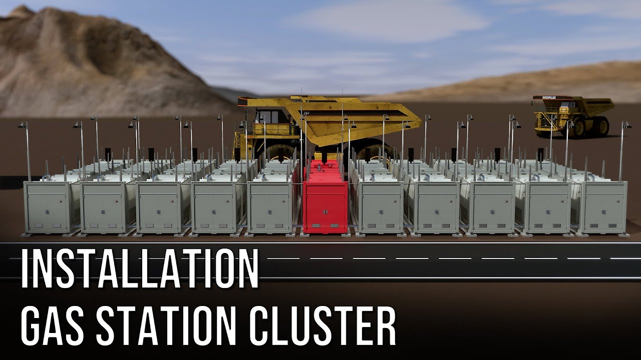 Gas Station Cluster | How does installation and commissioning work? | Krampitz Tank Systems