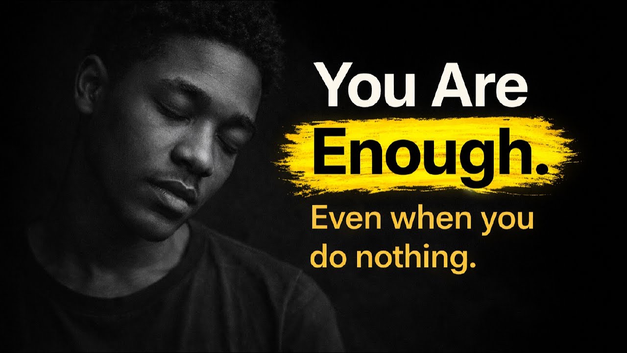 You Are Enough, Even When You Do Nothing