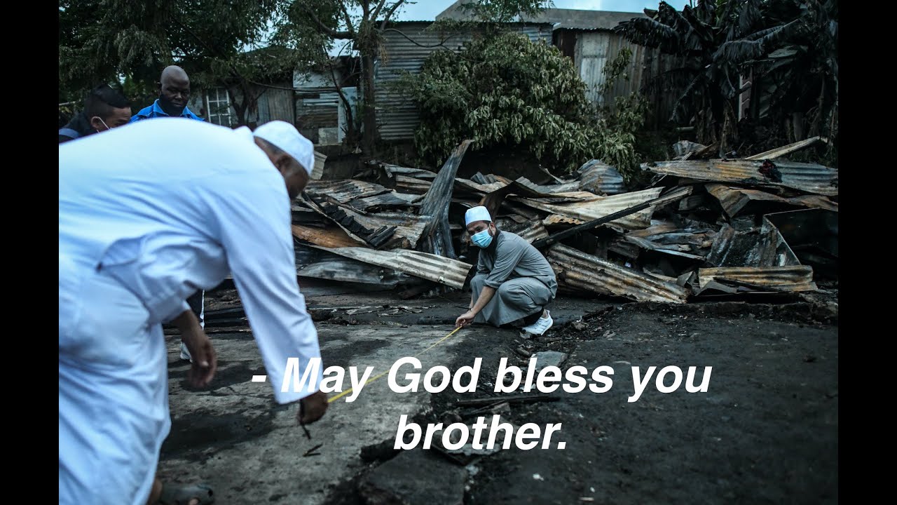 Rumah terbakar