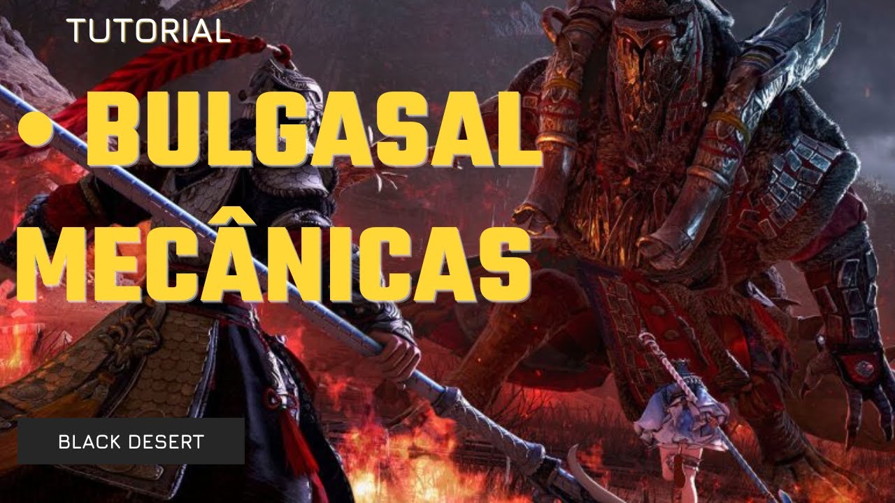 Todas as mecânicas do Boss de grupo BULGASAL desafio - Santuário Obscuro (Black Desert Online)