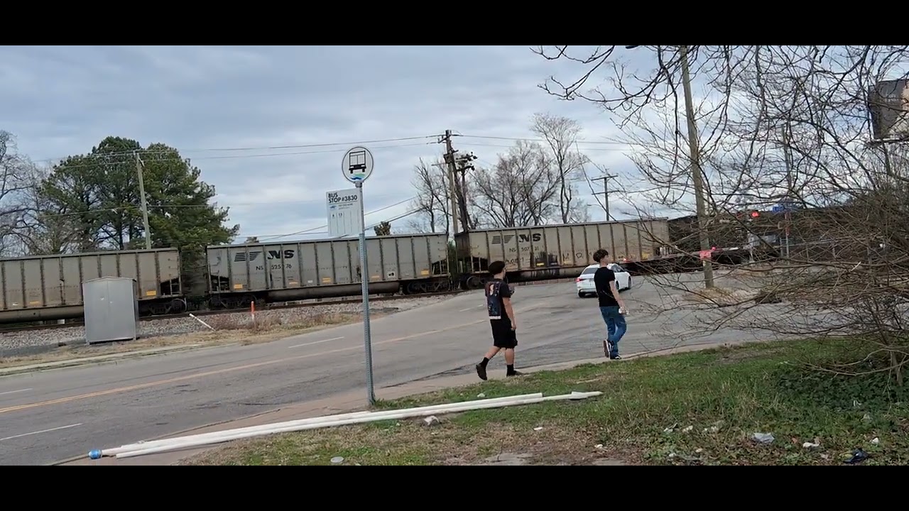 NS 825 crosses liberty street (chesapeake)