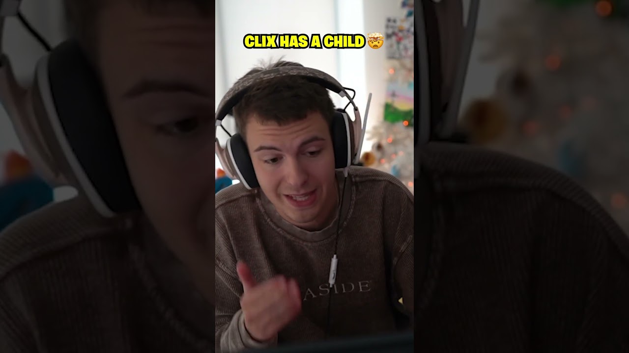 Clix has a child 🤯