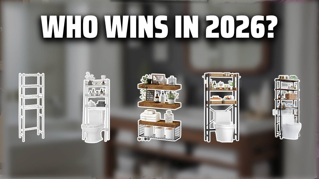 The Top 5 Best Toilet Shelves in 2026 - Must Watch Before Buying!