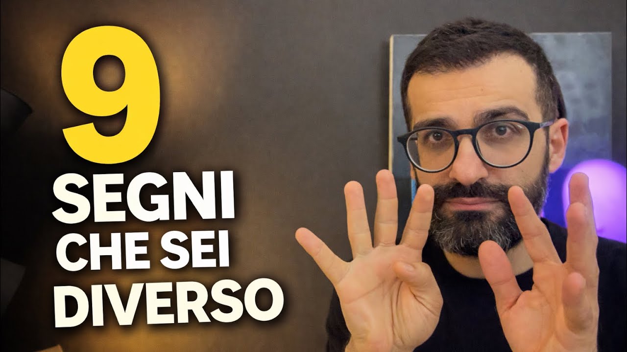 9 segni che sei diverso 