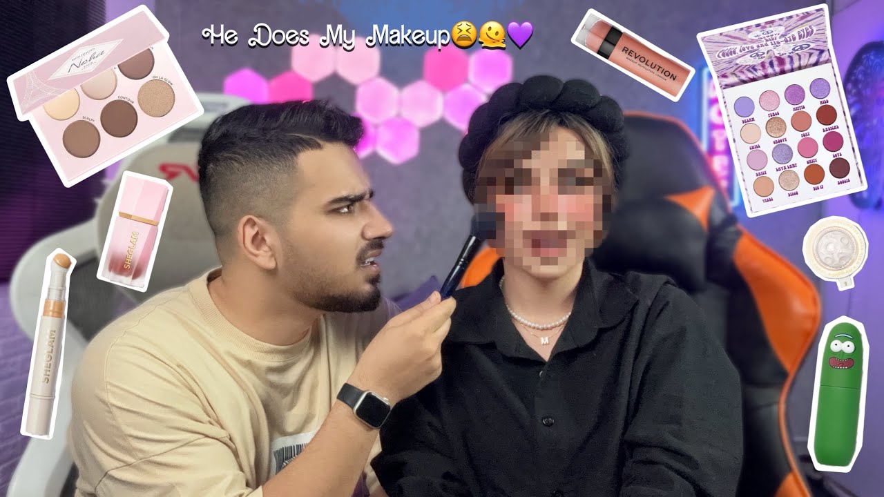 @AmooTheoryOfficial میکاپم کرد! | تبدیل هلو به دلقک🤡