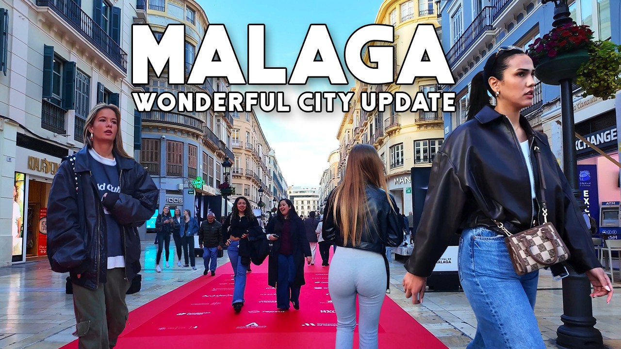 Malaga City Spain Wonderful City March 2026 Update Costa del Sol Walk | Andalucía 🇪🇸 4K