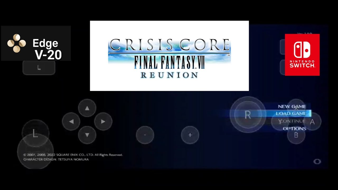 Final Fantasy 7: Reunion on Android|Skyline Edge V-20|#finalfantasyvii #skylineemulator #skylineedge