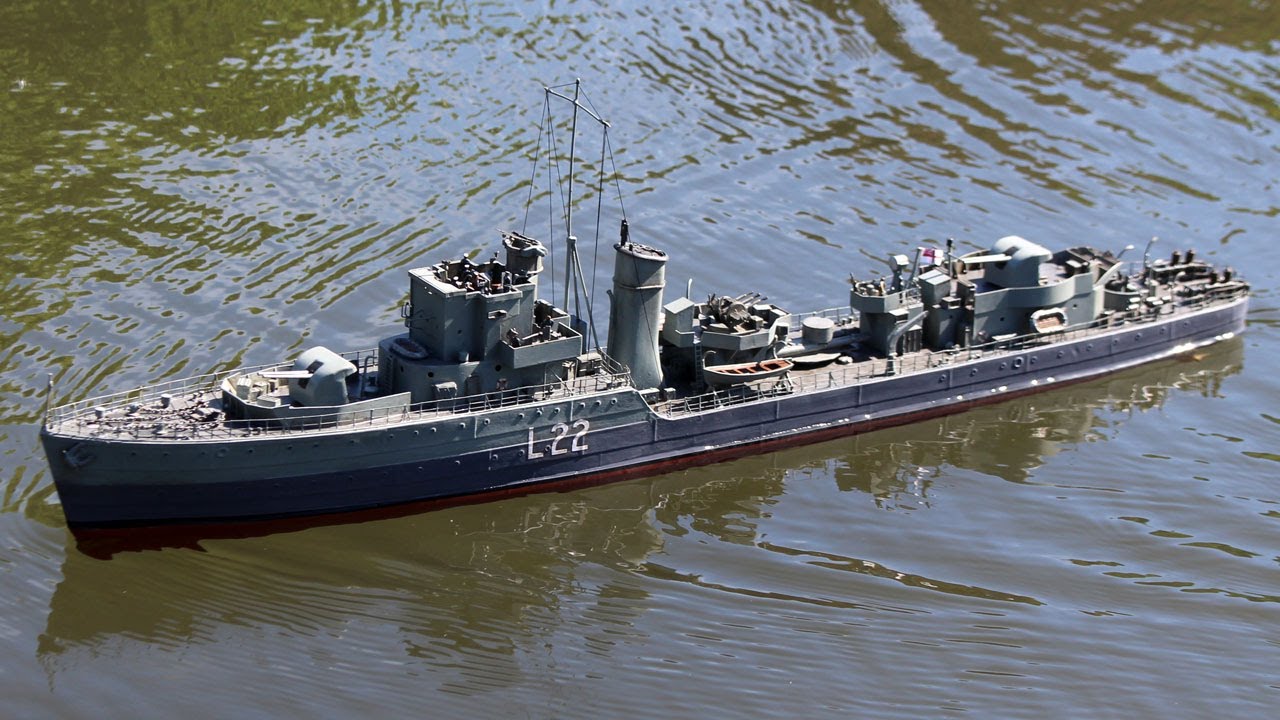 HMS Aldenham | Escort destroyer - Type III Hunt class | 1/96 scale