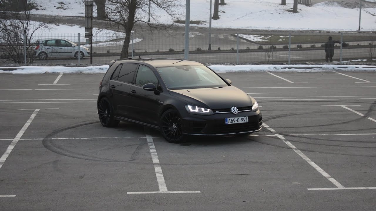 Volkswagen Golf 7r cinematic video 