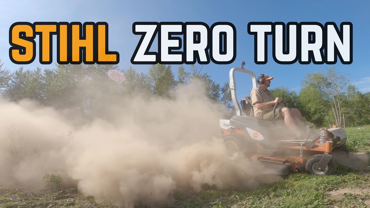 STIHL Zero Turn: built like a sportscar, but can it mow?