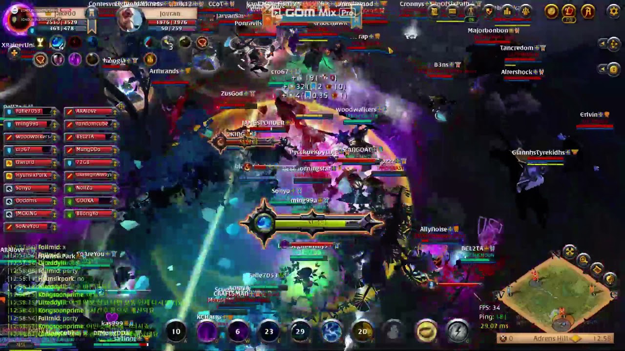 알비온 파벌 ZVZ, albion faction fight-1