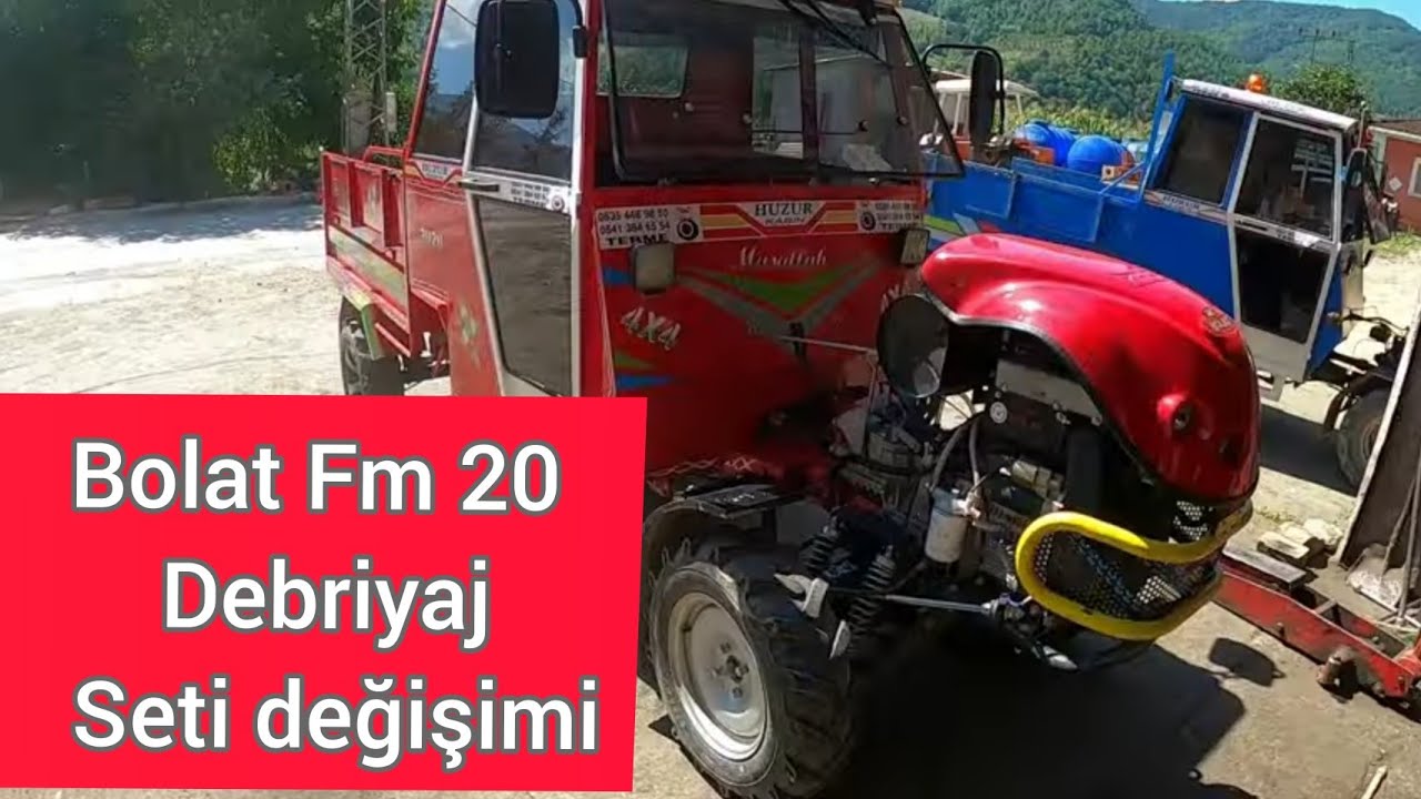 Bolat fm 20 Debriyaj Balata Seti  değişimi Nasıl Yapılır