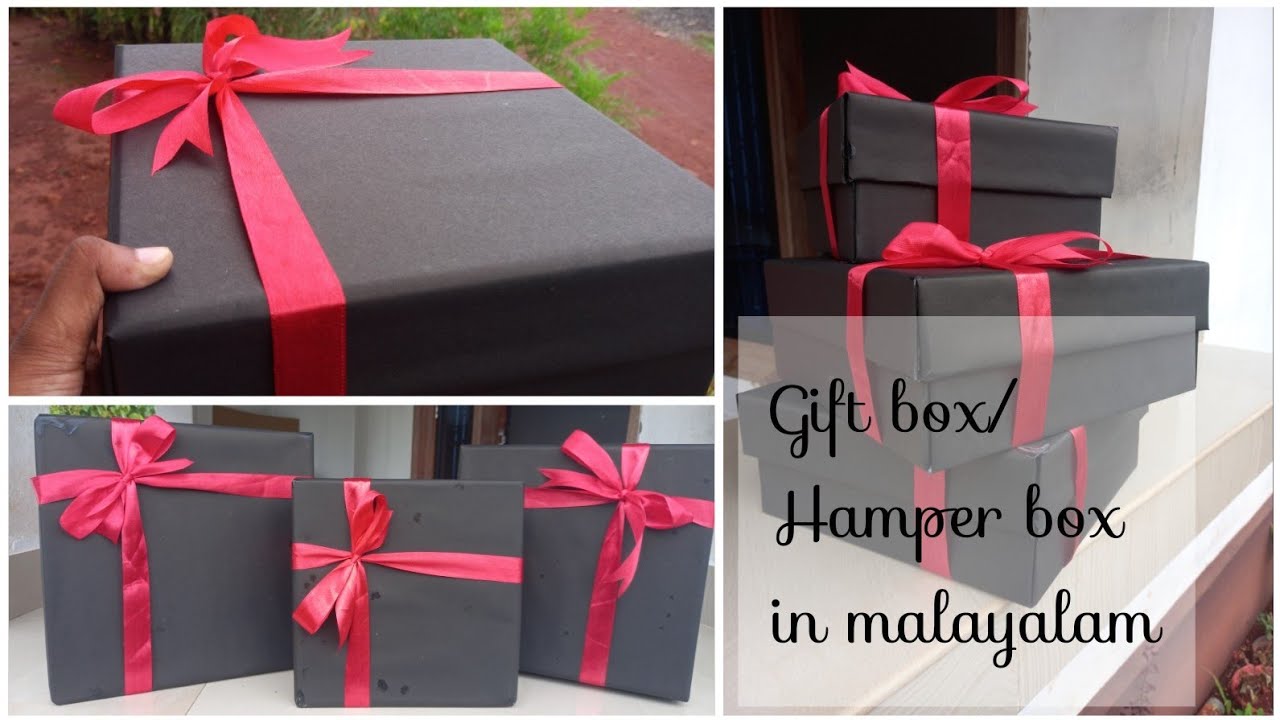Hamper box|gift box |box making malayalam|hamper box making tutorial |craftomania