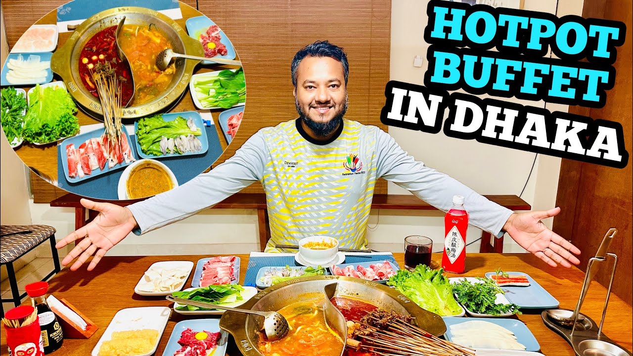 Hotpot in Bangladesh - This Chinese food is very popular all over the world🔥Sichuan hot pot dhaka