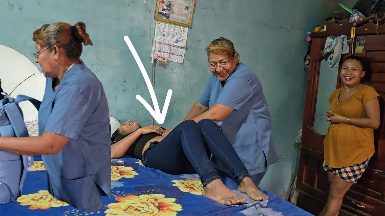 🚨La Comadrona llega en pleno video y soba a MARTINA🤔porque le duele mucho el Vientre