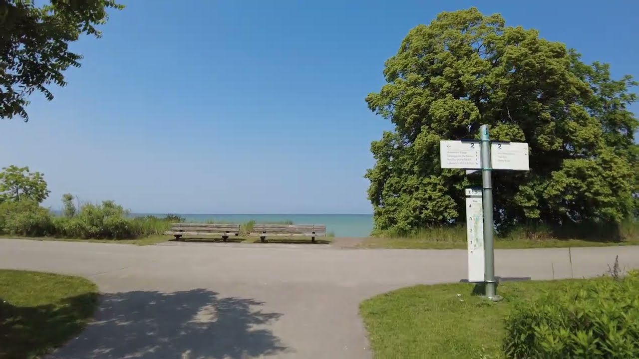 Walk through Hamilton's Waterfront Trails to Centennial Parkway #HamOnt