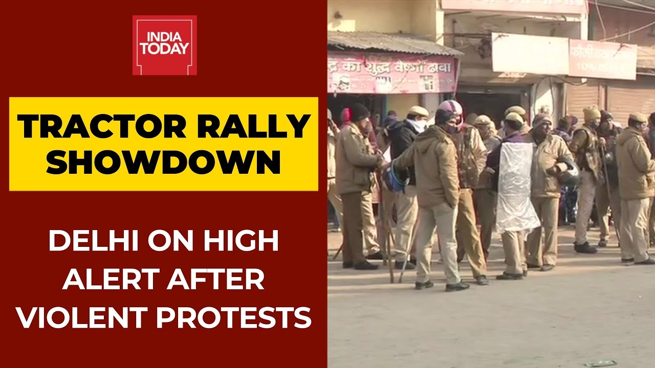 Delhi Under Control After Violent Protests; Traffic Regulations Imposed, Internet Services Suspended