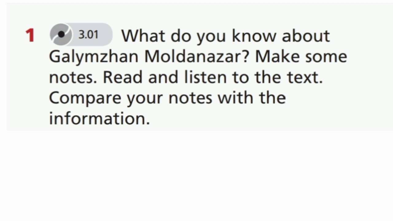 English Plus 9. Module 7. Galymzhan Moldanazar. Ex 1 p. 82