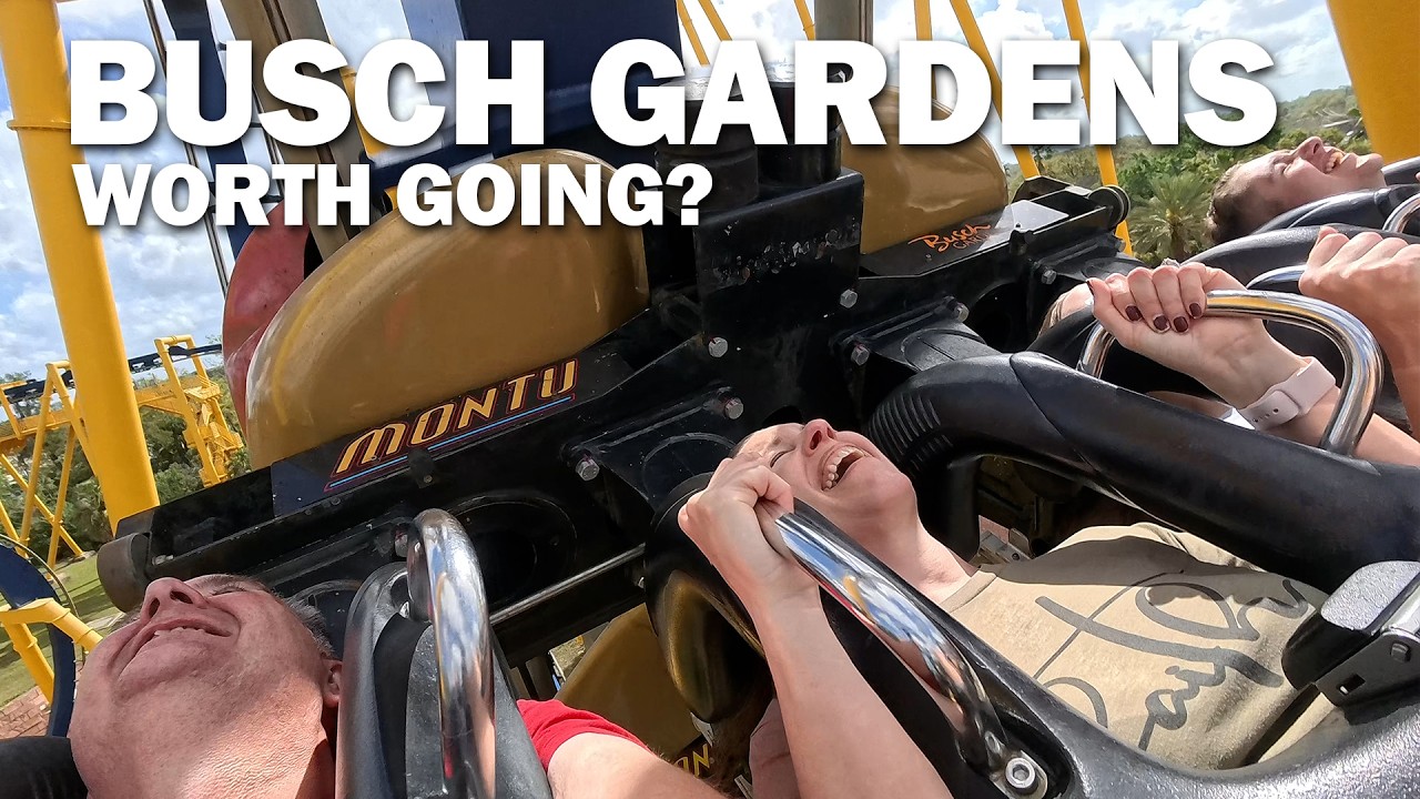 I Visited Busch Gardens - Is It Better Than The Orlando Theme Parks?