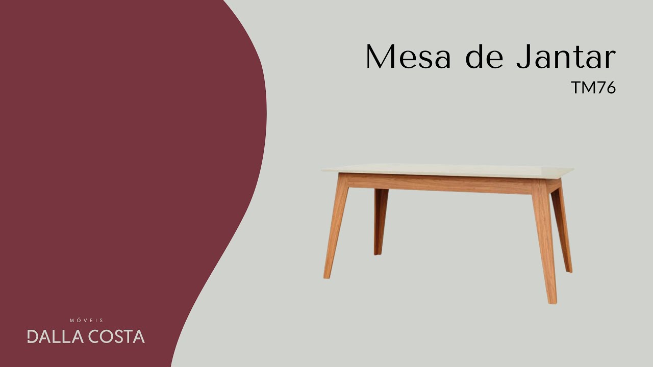 Montagem Mesa de Jantar - TM76