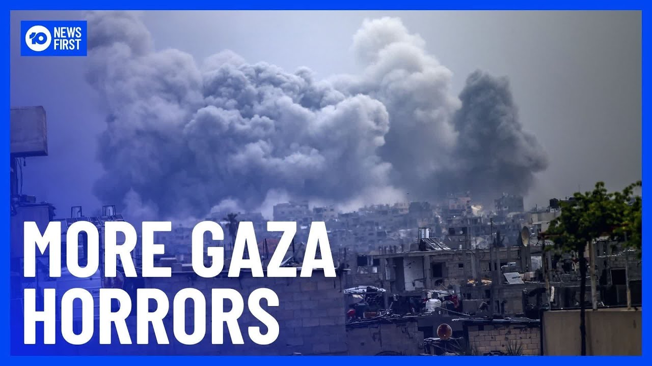 Israel Launches Renewed Ground Offensive In Gaza, Partially Ends Food Blockade | 10 News First