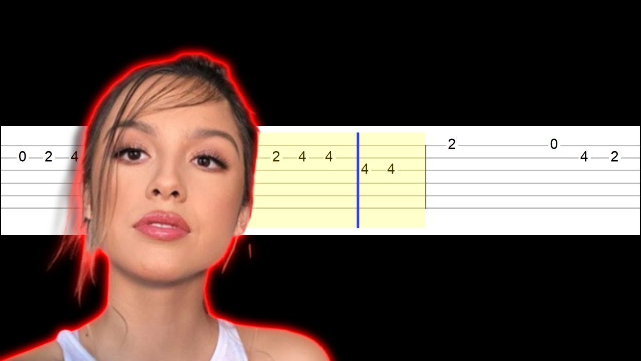 Can’t Catch Me Now - Olivia Rodrigo - The Hunger Games (Easy Guitar Tabs Tutorial)
