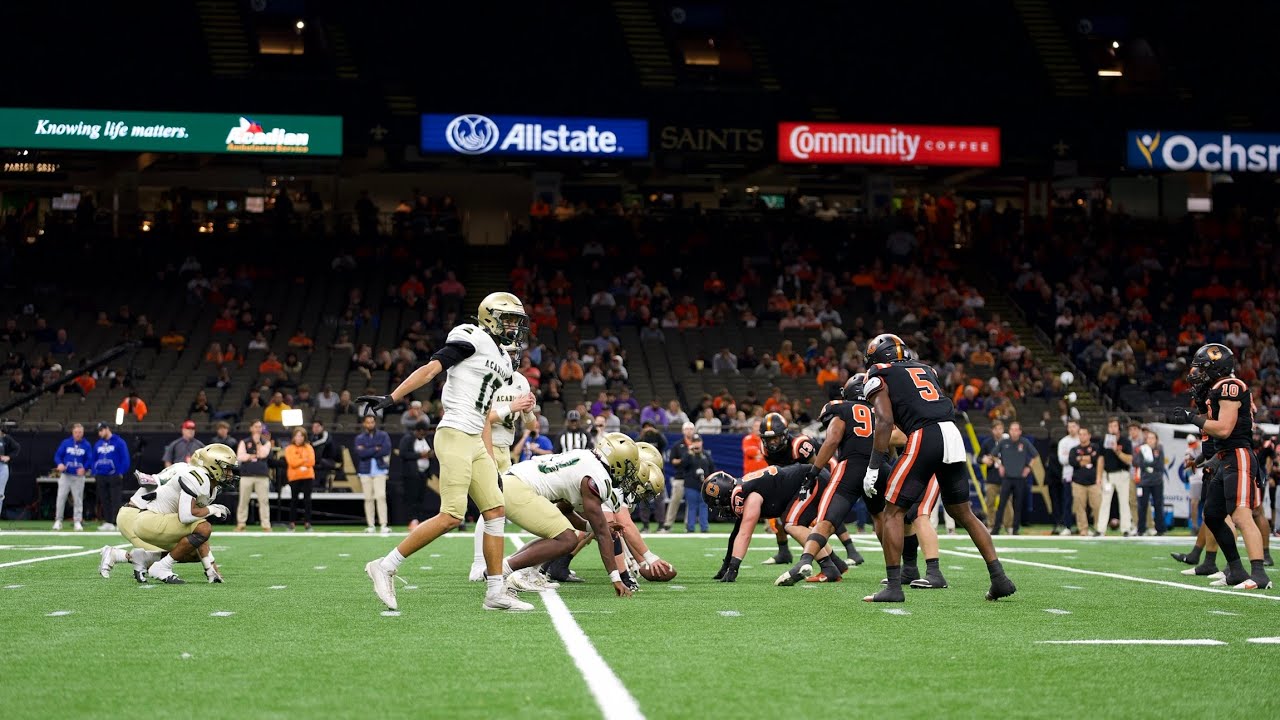 BR Catholic Vs. Acadiana | State Championship 2023 || (Full Game) TOP VIEW