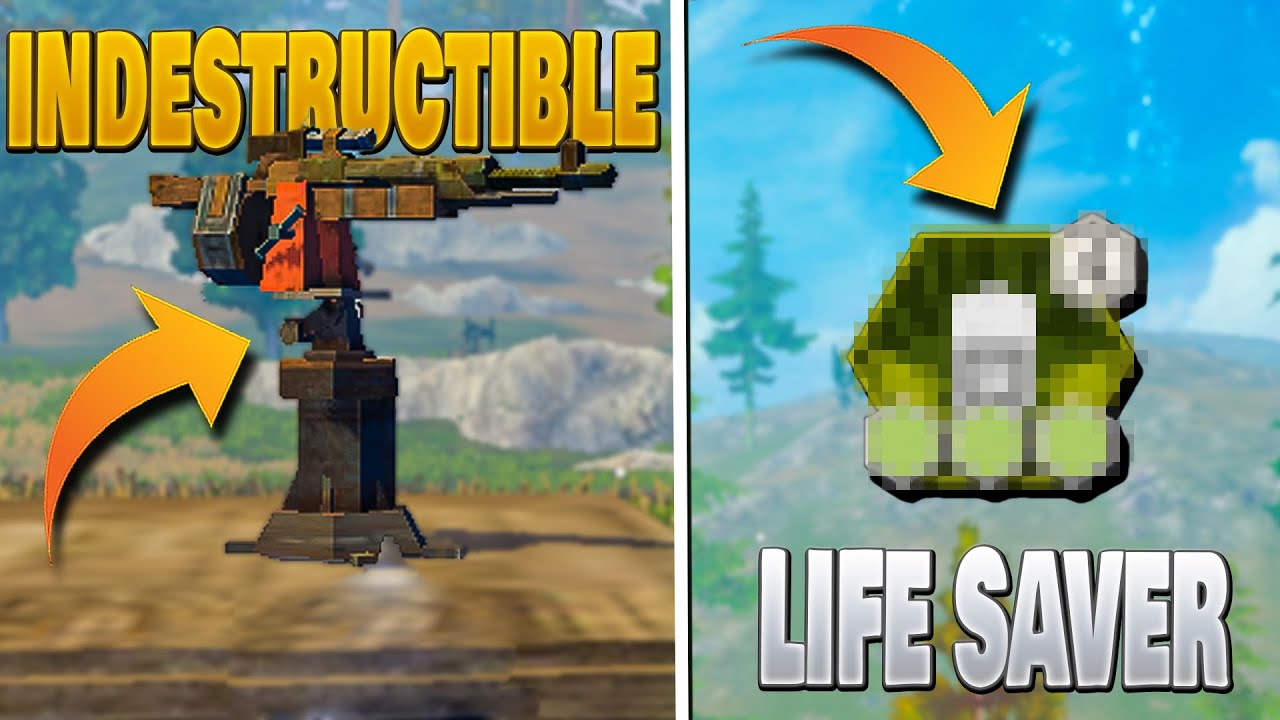 THE INDESTRUCTIBLE TURRET AND THE LIFE SAVER TALENT JUMP SERVER PART 1 LAST ISLAND OF SURVIVAL