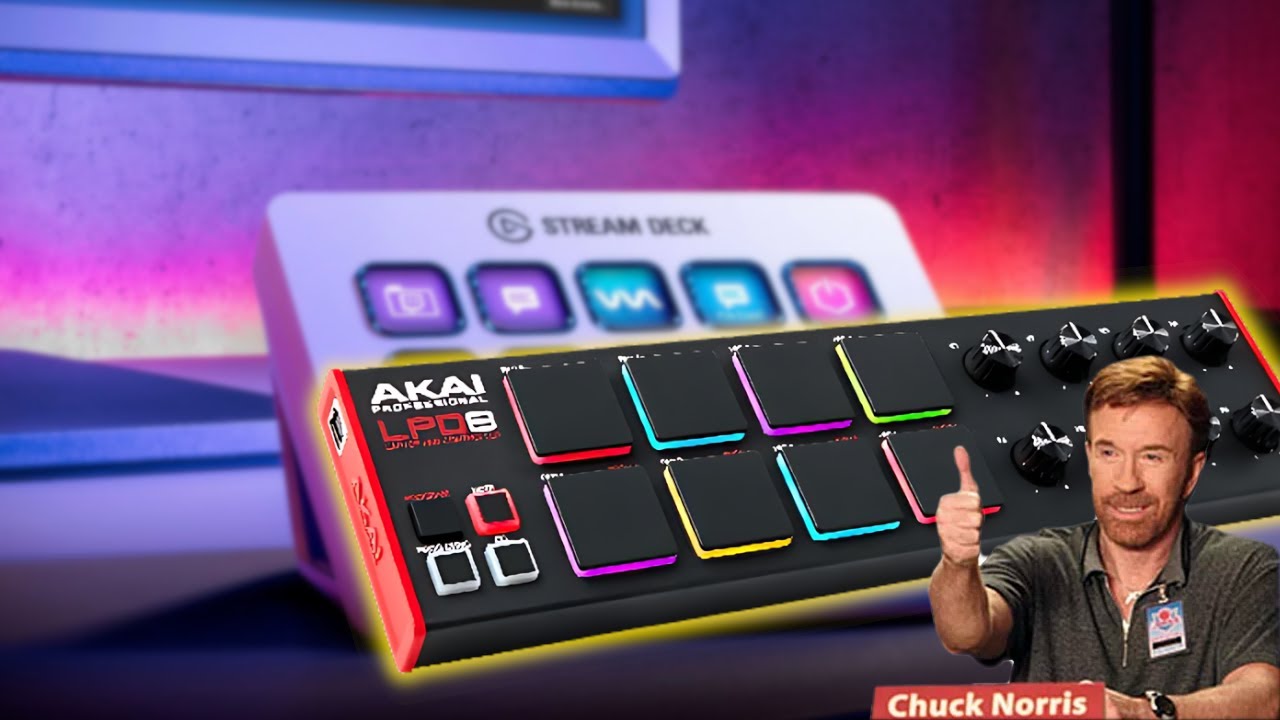 AKAI LPD8 MK2 Midi Mixer e 