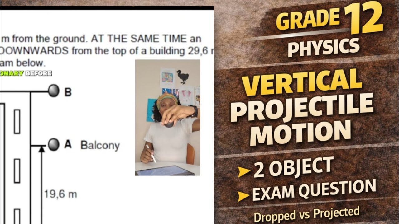 Exam type questions |The Secret Behind Projectile Motion Problems grade 12