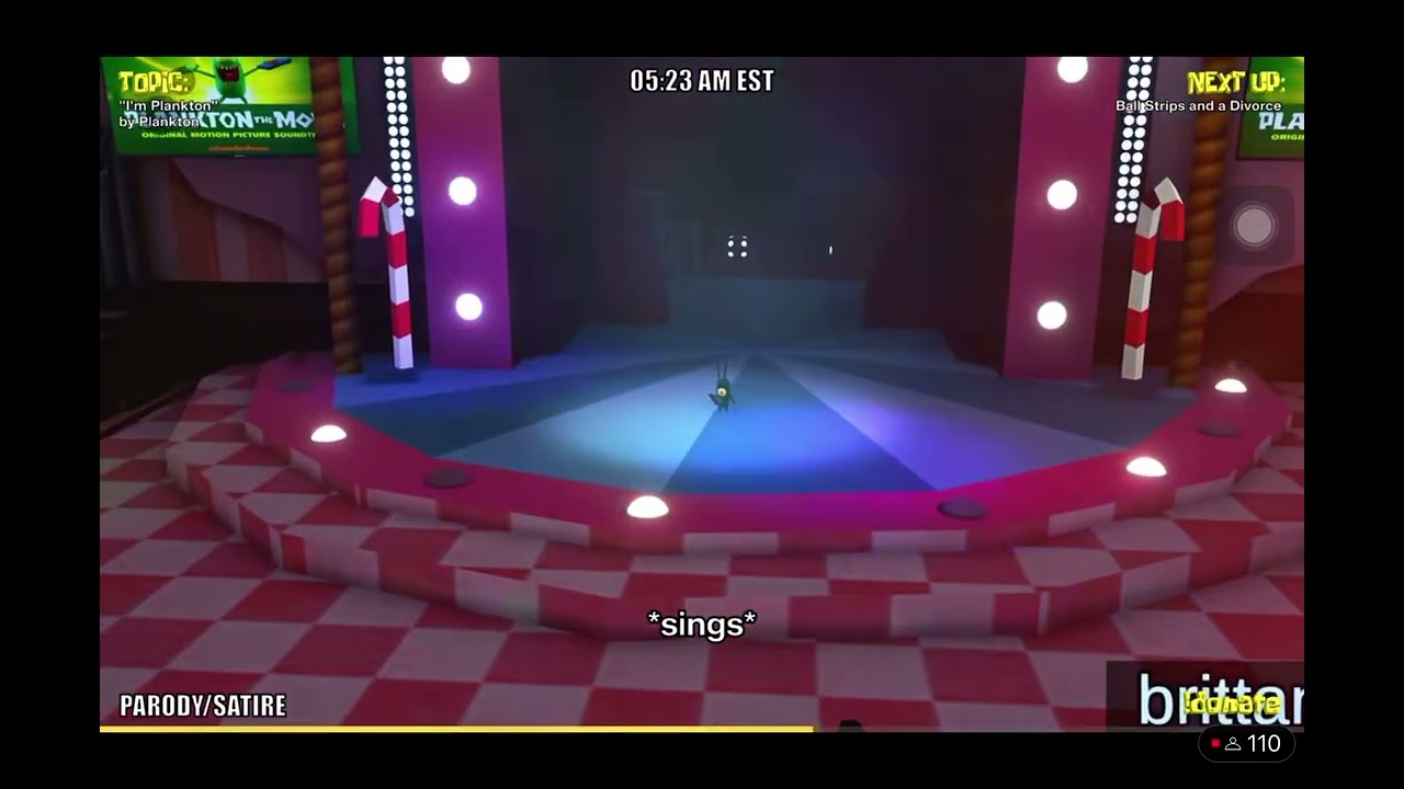 The ai sponge musical: “I’m plankton” but plankton sings it.