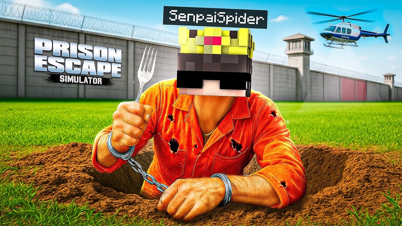 I Tried To ESCAPE A PRISON With a Spoon!