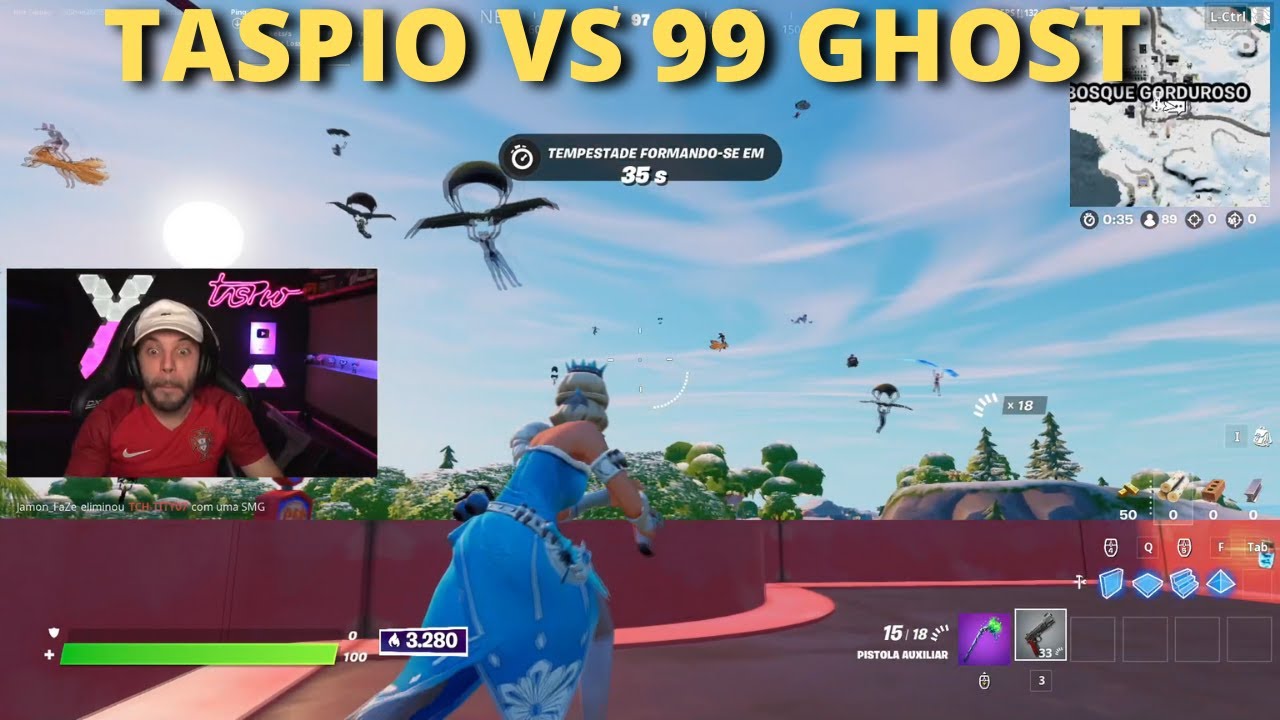 TASPIO VS GHOSTS😨😨