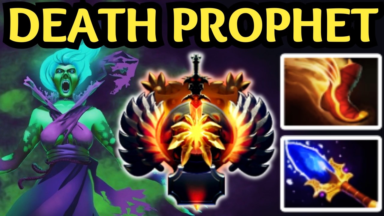 🔥 DEATH PROPHET MID — PUSH 😈 BURST 😈 NO ESCAPE 😈 | DOTA 2 🔥