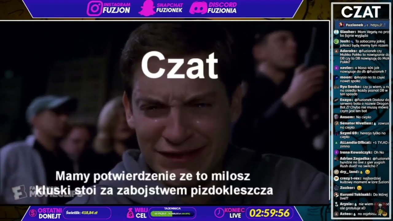 Memy live  ⁨@Fuzionek⁩  (17.09.22) OGLĄDAMY KRESKÓWKI