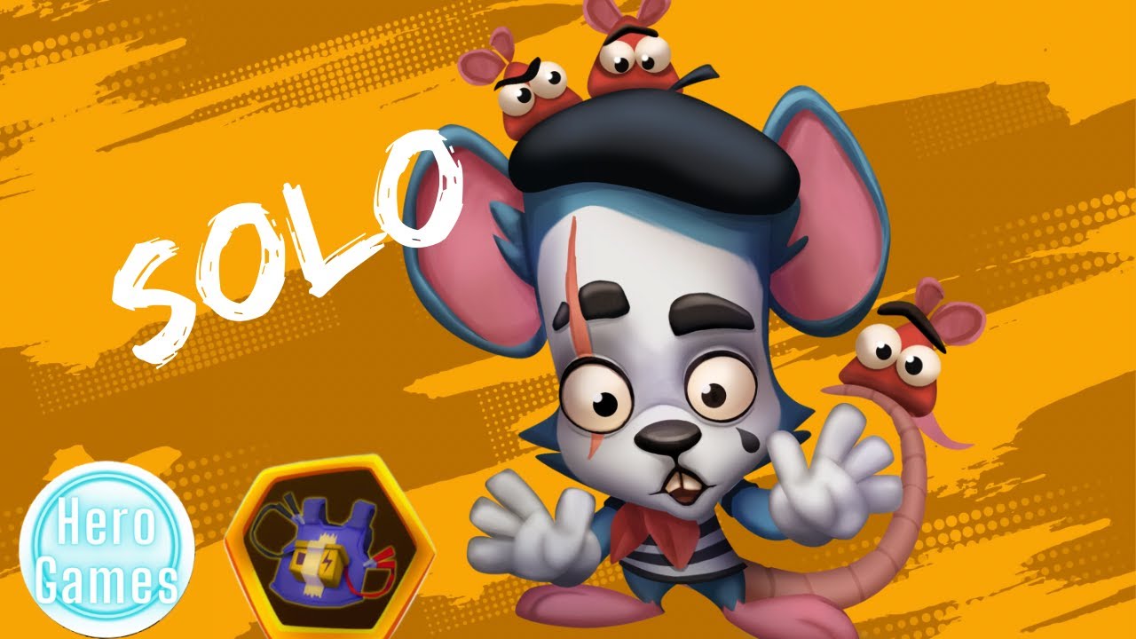 Zooba Louie Solo Level 20 MAX Gameplay