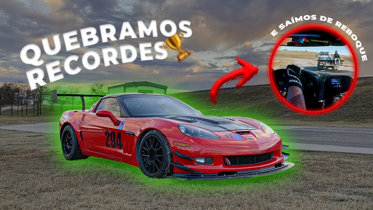 PRIMEIRA COMPETIÇÃO OFICIAL DO CORVETTE E FICAMOS COM O MELHOR TEMPO GERAL!