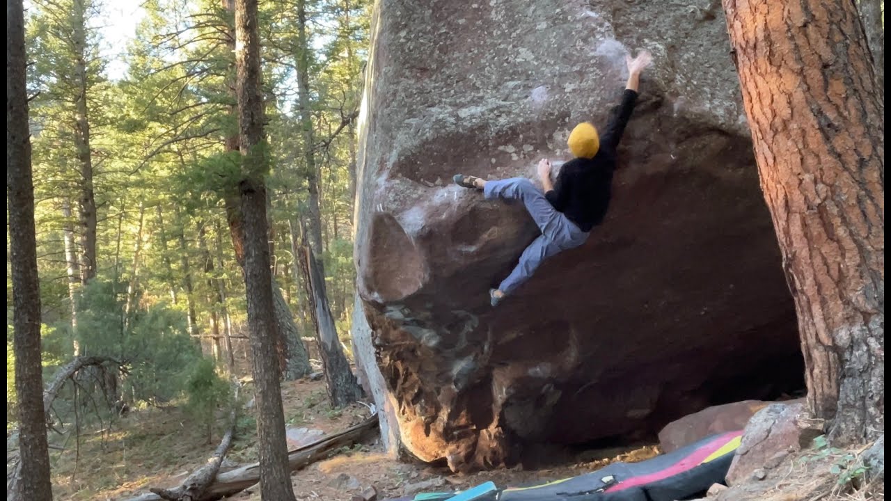 Barrel Rider (v13) Eldorado Canyon, CO
